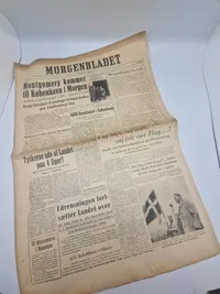 Samling originale befrielsesaviser
