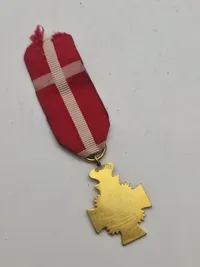 Originalt Hæderstegn for 16 års tro tjeneste for underofficerer. Hæderstegnet er indført 12/1 1854
