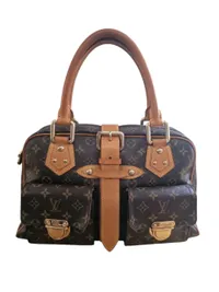 Original Louis Vuitton Monogram Canvas Manhattan GM Bag