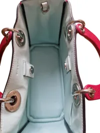 Original Christian Dior Mini Pink Calfskin Leather Tote Bag