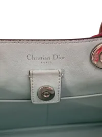 Original Christian Dior Mini Pink Calfskin Leather Tote Bag