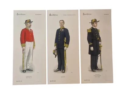 Samling uniformsbilleder fra 
Carl Ludwig Seifert