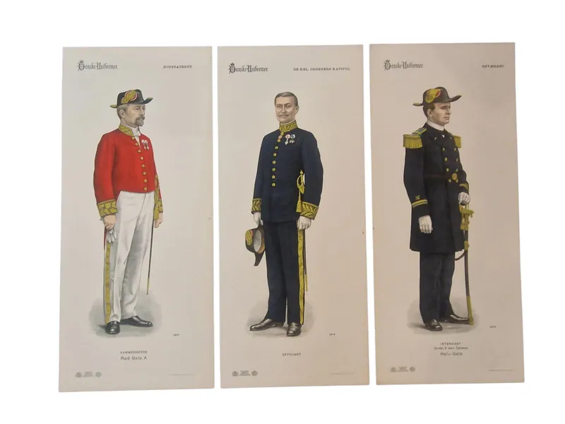 Samling uniformsbilleder fra 
Carl Ludwig Seifert
