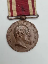 Original krigsdeltager medalje for deltagelse i 1 slesvigske krig (1848-50)