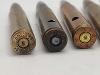 Original laderamme med deaktiverede 8X57 JS patroner for K98
