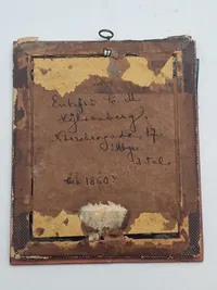 Originalt soldaterfoto fra 1860 med 1848-50 veteran  (familiefoto)