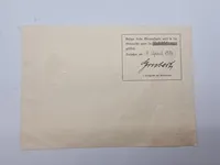 Originalt Urkunde Deutsche Ehrendenkmünze des Weltkrieges