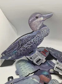 NRA FUD "Fold Up Decoys" lokkeænder, der bruges til jagt