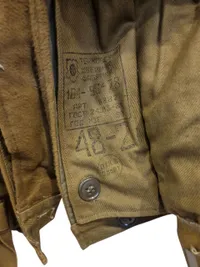 Original russisk Fufaika uniform for kampvognspersonale