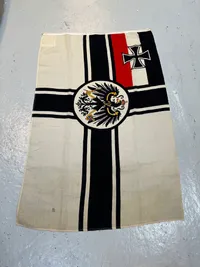 Originalt Tysk WW1 marine flag