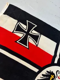 Originalt Tysk WW1 marine flag