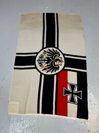 Originalt Tysk WW1 marine flag