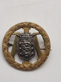 Originalt dansk militært sportsemblem