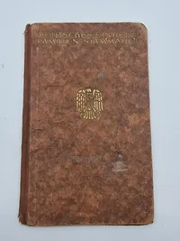 Original DEUTSCHES EINGEITS FAMILIEN STAMMBUCK - ww2