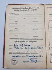 Original DEUTSCHES EINGEITS FAMILIEN STAMMBUCK - ww2