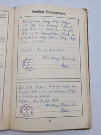 Original DEUTSCHES EINGEITS FAMILIEN STAMMBUCK - ww2