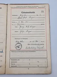 Original DEUTSCHES EINGEITS FAMILIEN STAMMBUCK - ww2