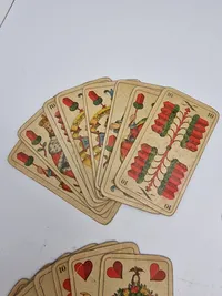Samling Originale Tyske WW1 spillekort