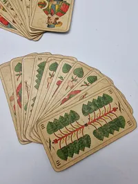 Samling Originale Tyske WW1 spillekort