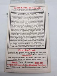 Originale Erdal-Kwak-Serienbild - ww2