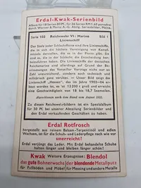 Originale Erdal-Kwak-Serienbild - ww2