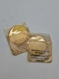 Originale ekstra “øjne” for tysk gasmaske - ww2