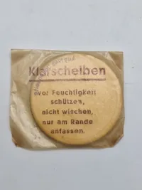 Originale ekstra “øjne” for tysk gasmaske - ww2