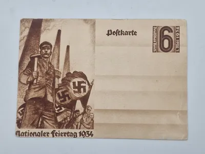Originalt tysk ww2 postkort