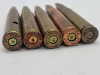 Original laderamme til K98 med 8X57JS patroner (deaktiverede)
