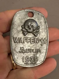 Waffen SS disk, bedre postwar