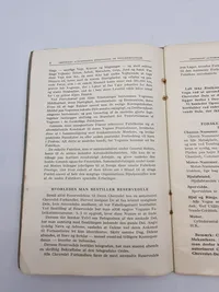 Ældre Chevrolet instruktionsbog 1928