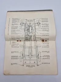 Ældre Chevrolet instruktionsbog 1928