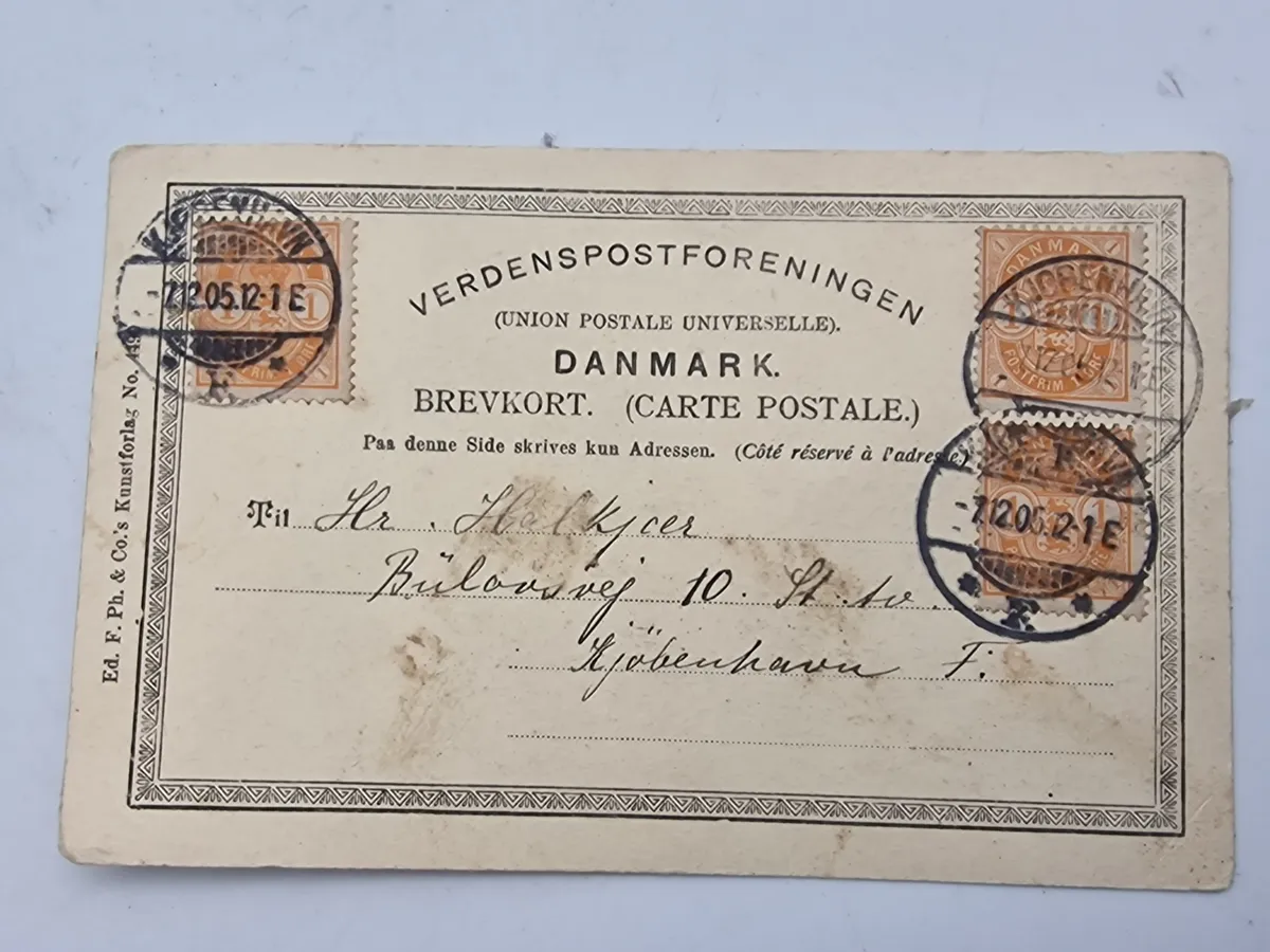 Postkort fra verdenspostforeningen