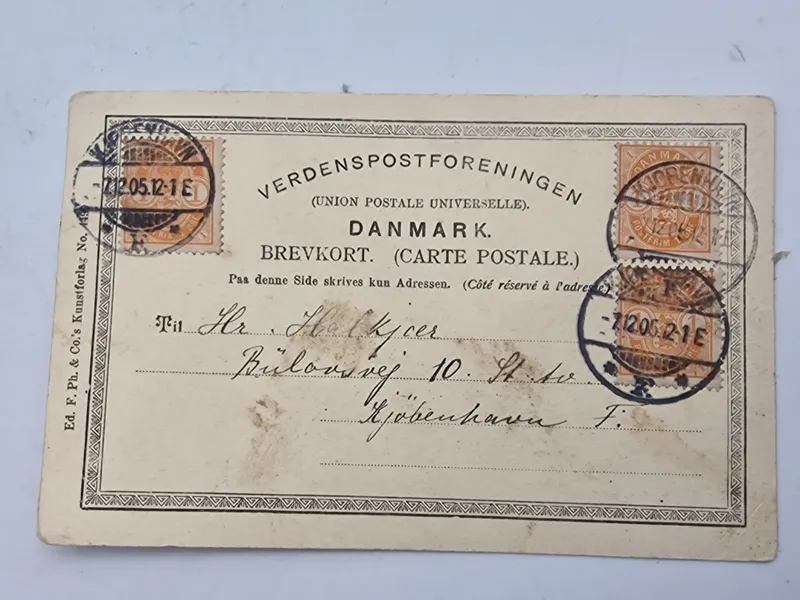 Postkort fra verdenspostforeningen