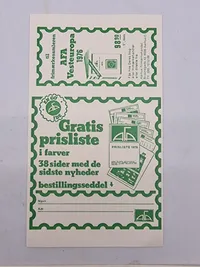 Originalt “First Day Cover”