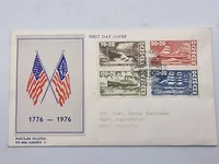 Originalt “First Day Cover”