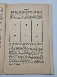 Original Die Gedankenkiste" (Tankekassen) og undertitlen "Denksport und lustige Beschäftigung" (Tankesport og sjov beskæftigelse).