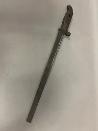 Original Dansk M15 bajonet med knækket spids