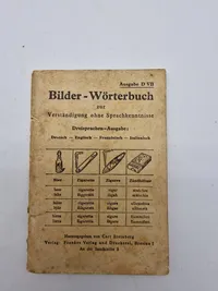 Original Bilder-Wörterbuch" (billedordbog) - ww2