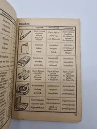 Original Bilder-Wörterbuch" (billedordbog) - ww2