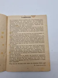 Original SACHGEBIETSWÖRTERBUCH