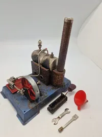 Original dampmaskine med æske
