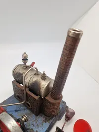 Original dampmaskine med æske