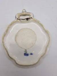 Original Royal Copenhagen mindeplatte udgivet i anledning af 100-årsdagen for Kong Christian IX's fødsel i 1818.