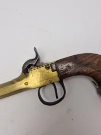 Original belgisk perkussionspistol (Liege) 1800 tallet