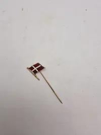 Original dansk national nål fra tiden omkring ww2