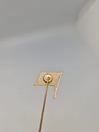 Original dansk national nål fra tiden omkring ww2