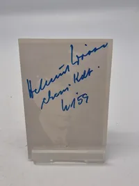Signerede Kriegsmarine fotos. Fotos efterkrigs, signaturer er originale