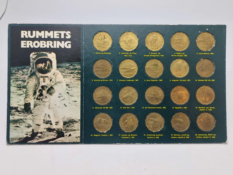 Møntsamling “Rummets Erobring”