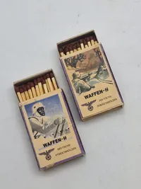 Waffen-SS tændstiksæsker - efterkrigs